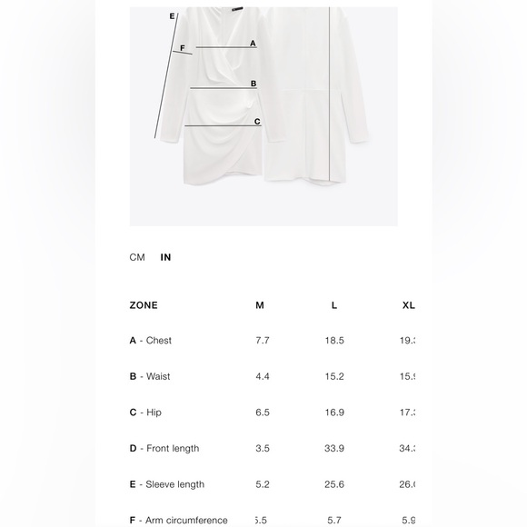 Nwt- Zara- short tulle cuff volume dress- L - Picture 8 of 8